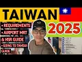 Download Lagu TAIWAN TRAVEL GUIDE 2025: REQUIREMENTS, AIRPORT MRT \u0026 HSR GOING TO TAIPEI, GOING TO TAMSUI GUIDE