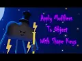 How To Apply Modifiers To A With Shape Keys Quick and Easy Blender Tutorial