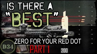 Download Is there a BEST ZERO for your red dot ( PART 1 ) MP3
