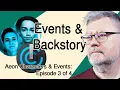Writers Events Backstory Management with Aeon Timeline 3 Timeline Building
