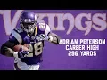 Adrian Peterson Every Rush from Career-High 296-Yard Game Chargers vs Vikings 2007 NFL