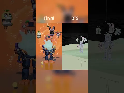 FNaF Fanta Head Puzzle Challenge | Behind The Scene vs Animation