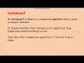 1 10 11 ternary or conditional operator and instanceof operator in java tutorial in TELUGU