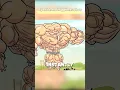 This fat man was beaten into a muscular man