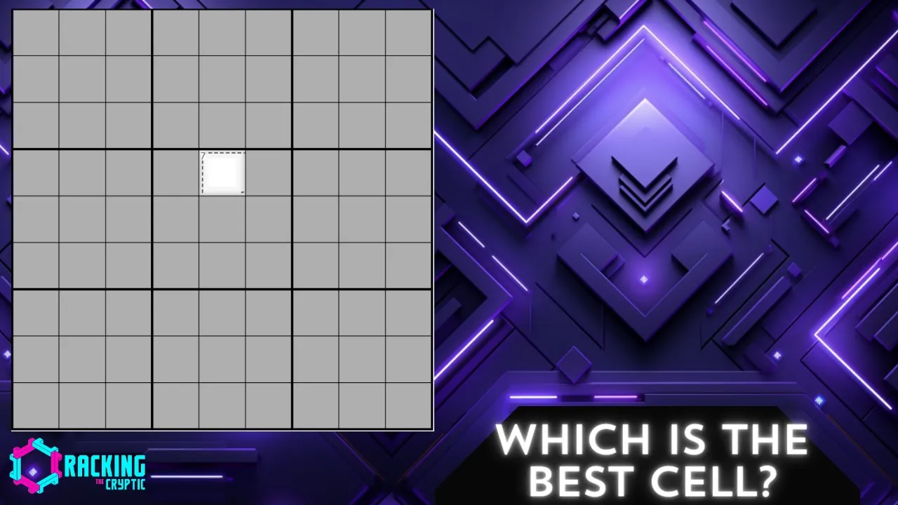 Which Is The Best Cell In This Sudoku?