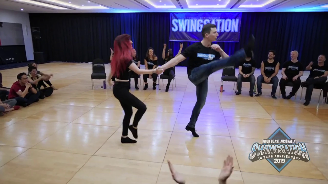 Swingsation 2019 - Semion Ovsiannikov & Larisa Schubert Pro Jack & Jill Show