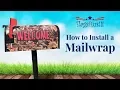 How to Install your Mailwrap on a Metal Mailbox