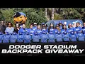 Dodger Stadium Backpack Giveaway