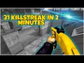 31 killstreak NUKE in 2 minutes Bullet Force PC