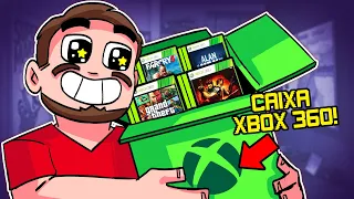Comprei uma CAIXA MISTERIOSA com 20 jogos de XBOX 360 aleatórios