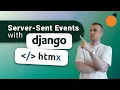 Django HTMX - with Server-Sent Events SSE