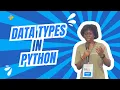 Data Types in Python - Full Crash Python Tutorial for Beginners