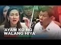 Download Lagu 'Walang hiya talaga ako!' Duterte tells Hontiveros after apologizing, calling her 'sensitive'