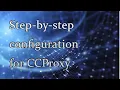 Step-by-step configuration for CCProxy