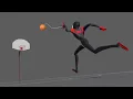 Miles Morales Ballin - Spiderverse Style Animation