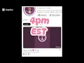 I meant 4 30pm est