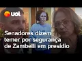 Download Lagu Senadores dizem temer por segurança de Zambelli após visita ao presídio na Itália