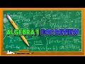 Algebra 1 EOC Final Exam Review