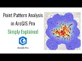 How to Perform Point Pattern Analyses in ArcGIS Pro