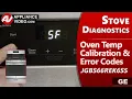 GE Hotpoint RCA Stove Range - Diagnostics Troubleshooting Error Codes by Technician