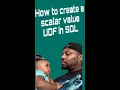 How to Create a Scalar function with parameters in SQL