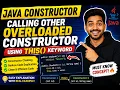 268 Constructor calling other overloaded constructors using this keyword in Java Selenium Java 2026
