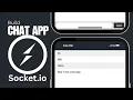 Real Time Chat App with Users Rooms Node js Express Socket io