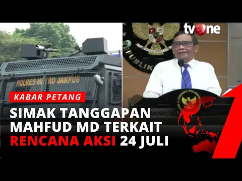 Demo PPKM Lv. 4 Didebat, Mahfud: Pemerintah Akan Tindak Tegas, Jika...