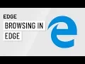 Microsoft Edge Browsing in Edge