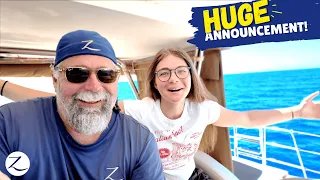 Boat Survey & We Finally Set Sail! ⛵️ (+ HUGE ANNOUNCEMENT!)