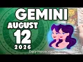 A BIG PROBLEM IS COMING Horoscope for today AUGUST 12 2026
