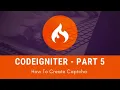 Codeigniter How To Create Captcha Part - 5