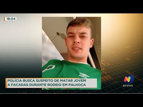 Polícia busca suspeito de matar jovem a facadas durante rodeio em Palhoça