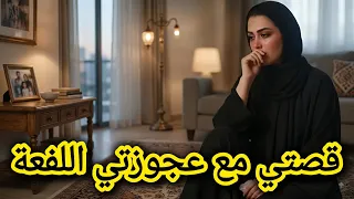 قصتي مع عجوزتي اللفعة🐍القصة الكاملة للغدر والصبر