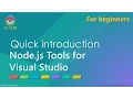 Quick 15 min introduction to Node js tools for Visual Studio NTVS