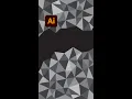 Triangle Pattern Illustration - Illustrator tips