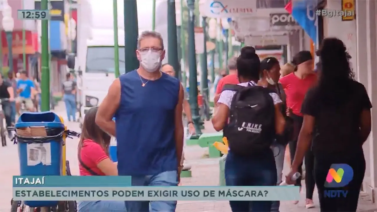 Estabelecimentos podem exigir uso de máscaras?