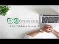Vision Excel 10 - Data Validation 1