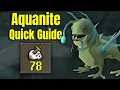 Aquanite Slayer Quick Guide OSRS