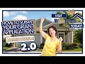 How to Submit Your Grant Application in 2 0
