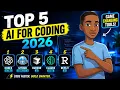 Top 5 AI coding tools in 2026