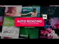 Auto Resizing - Titles Lower Third After Effects Templates