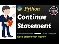Basic Python Tutorial - 23 B Continue Statement in Python With Examples