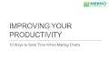 10 Ways To Improve Your Productivity with Mekko Graphics