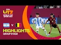 Argentina vs Belgium Highlights | FIFA U-17 World Cup Qatar 2025