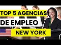 Las 5 mejores agencias de empleo en Nueva York USA para encontrar trabajo facilmente