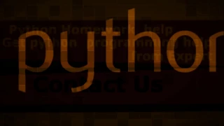 Python Homework Help Python Assignment Help