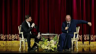 Parintele Necula cu Razvan Vasile la ParentX Brasov (moment integral)