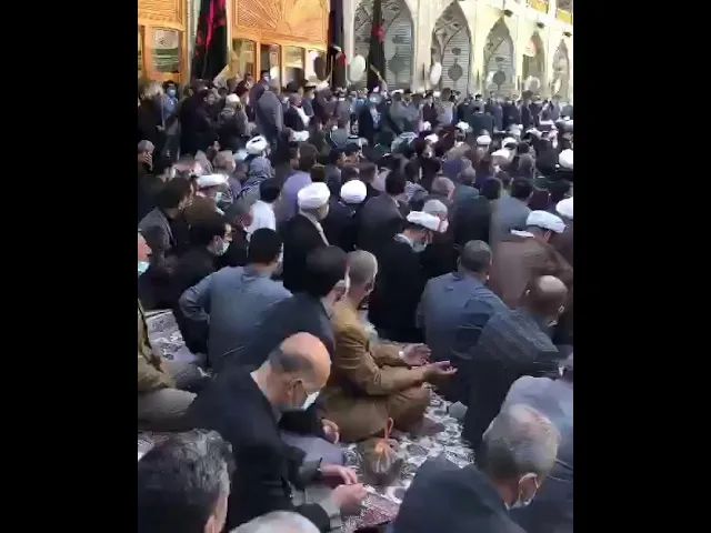 ⁣تشييع سماحة آية الله السيدرضي الدين المرعشي (قده)|النجف الاشرف.