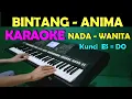 Download Lagu BINTANG - Anima | KARAOKE Nada  Wanita HD